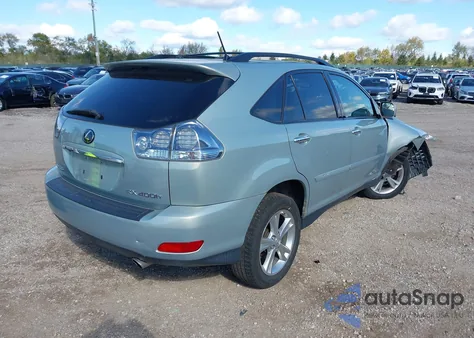 2008 Lexus Rx 400H из США, поврежденный, VIN JTJHW31U482040521